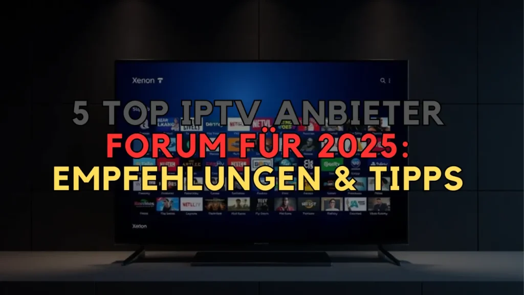 IPTV Anbieter Forum