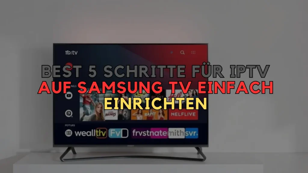 IPTV auf Samsung TV